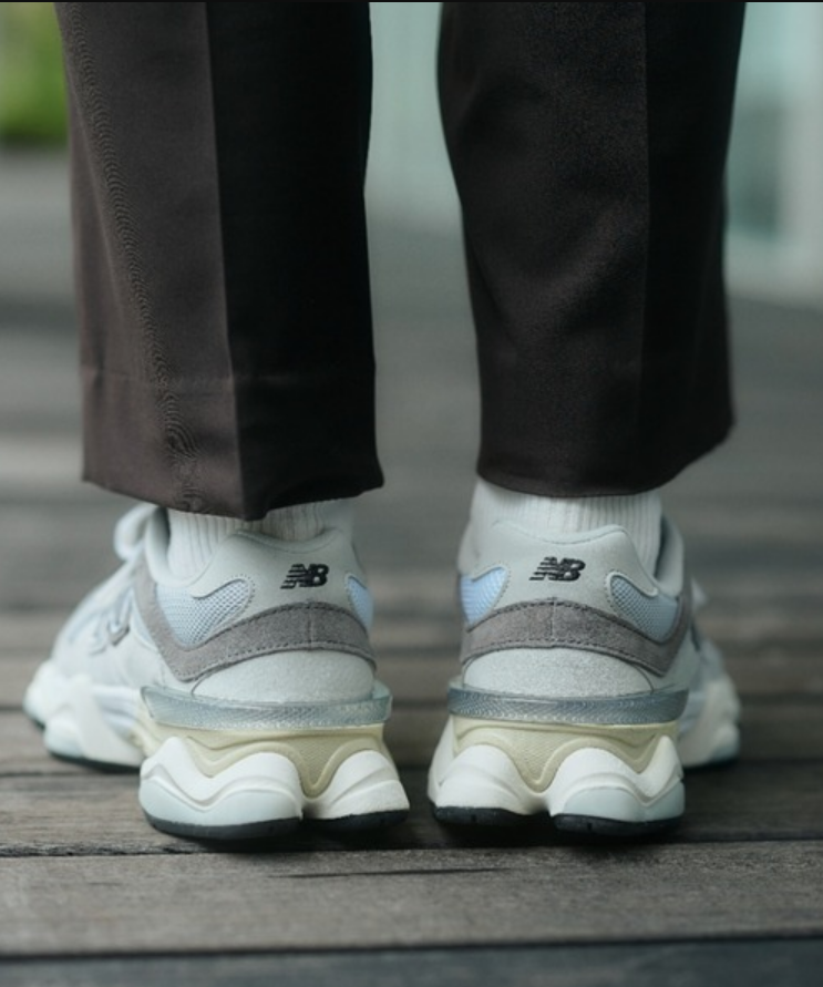 New balance 9060– Gris / Blanc / Noir