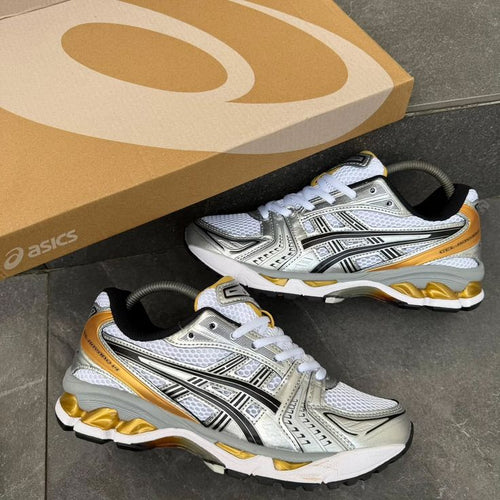 ASICS Gel Kayano 14 (White / Silver / Gold)